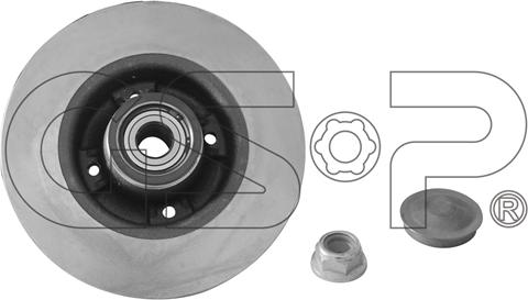 GSP 9225019K - Brake Disc onlydrive.pro