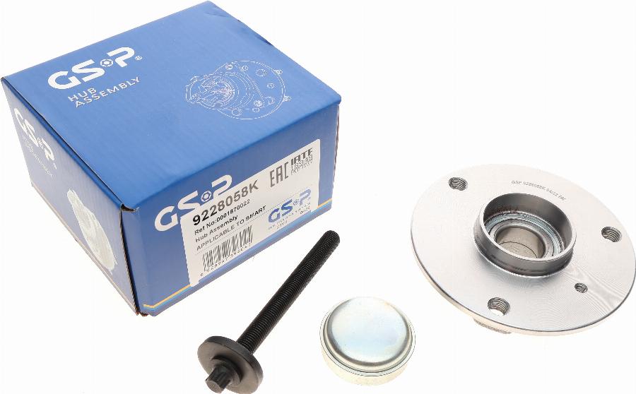 GSP 9228058K - Bearing Kit, wheel hub onlydrive.pro