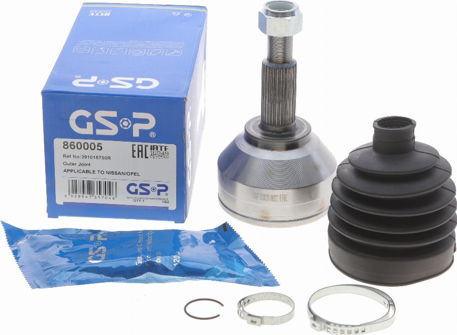 GSP 860005 - Joint Kit, drive shaft onlydrive.pro