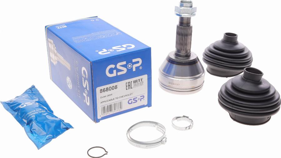 GSP 868008 - Joint Kit, drive shaft onlydrive.pro