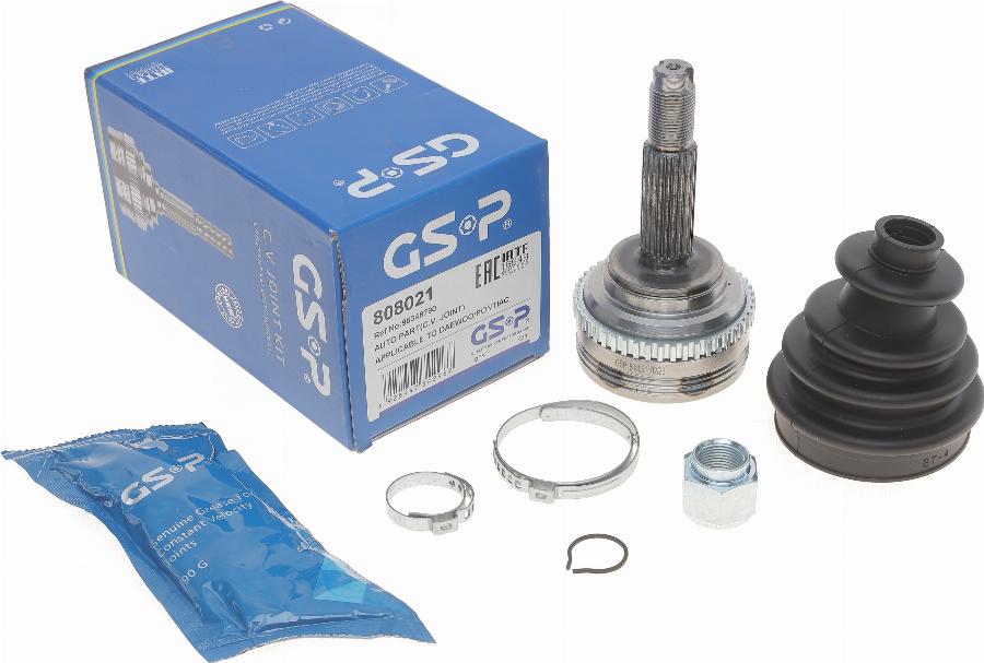 GSP 808021 - Joint Kit, drive shaft onlydrive.pro