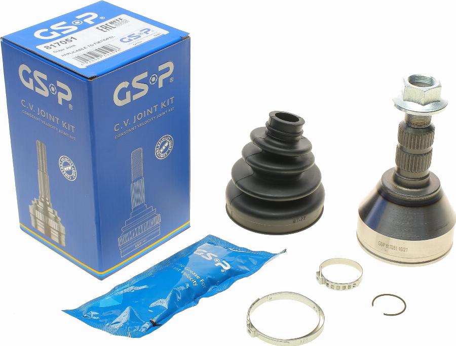 GSP 817051 - Joint Kit, drive shaft onlydrive.pro