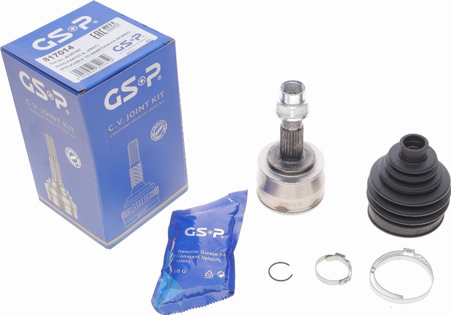 GSP 817014 - Joint Kit, drive shaft onlydrive.pro