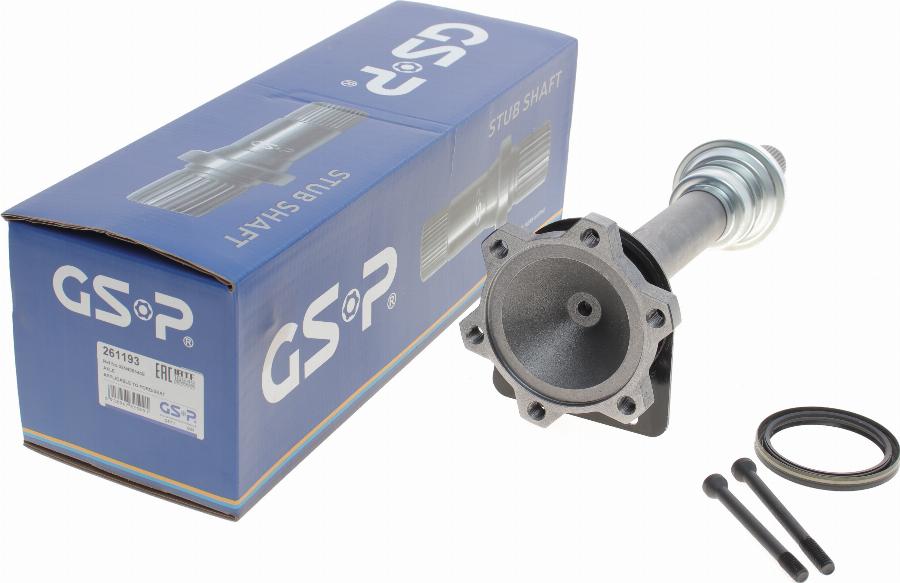 GSP 261193 - Stub Axle, differential onlydrive.pro