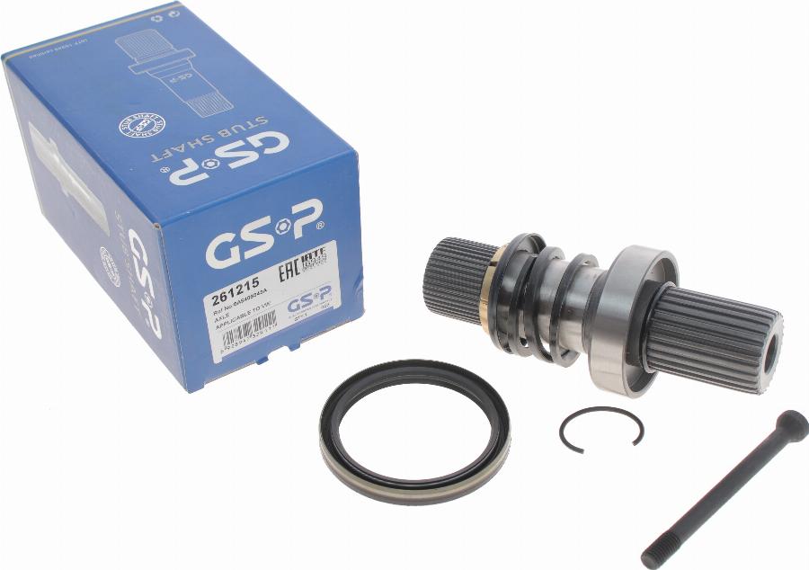 GSP 261215 - Stub Axle, differential onlydrive.pro