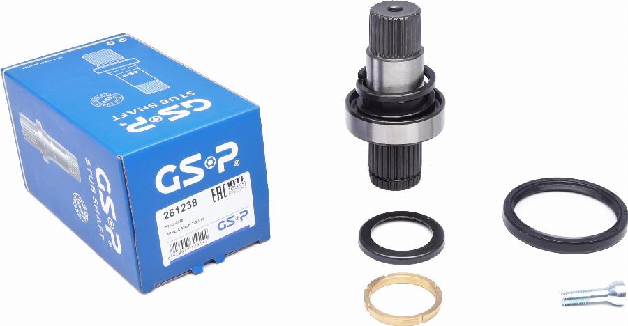 GSP 261238 - Stub Axle, differential onlydrive.pro