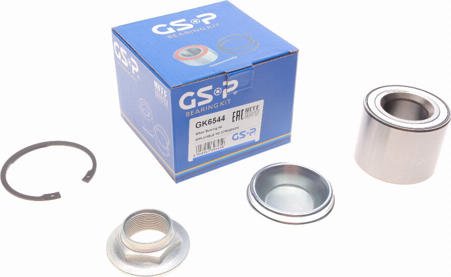 GSP GK6544 - Bearing Kit, wheel hub onlydrive.pro