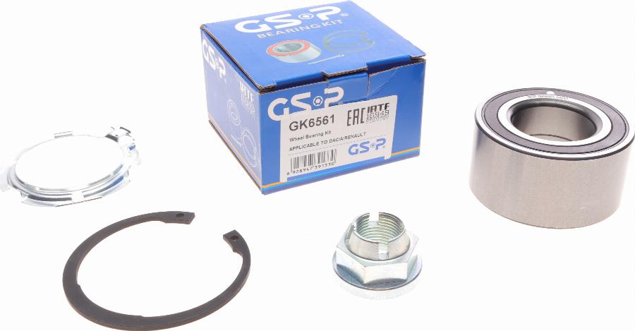 GSP GK6561 - Bearing Kit, wheel hub onlydrive.pro