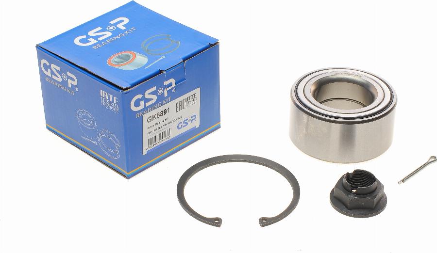 GSP GK6891 - Bearing Kit, wheel hub onlydrive.pro