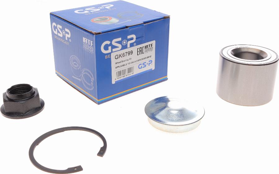 GSP GK6799 - Bearing Kit, wheel hub onlydrive.pro