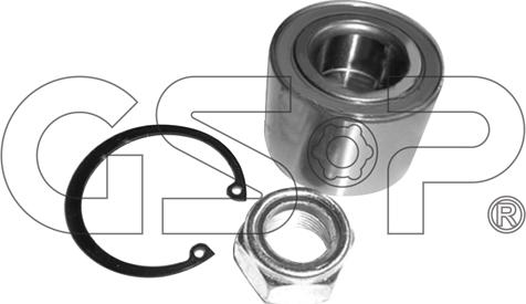 GSP GK0969 - Bearing Kit, wheel hub onlydrive.pro