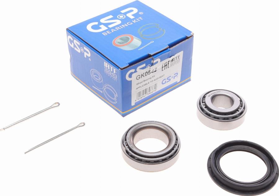 GSP GK0542 - Bearing Kit, wheel hub onlydrive.pro