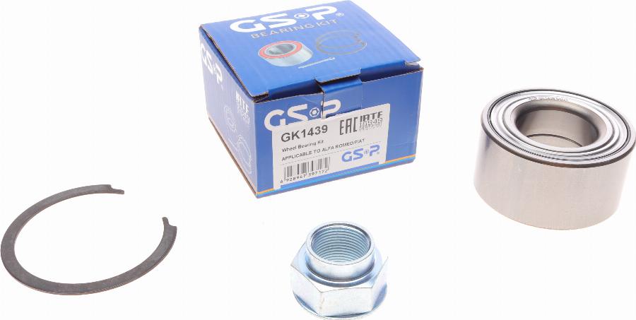 GSP GK1439 - Bearing Kit, wheel hub onlydrive.pro