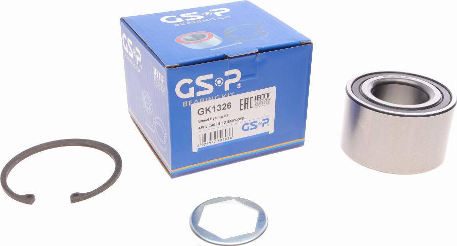 GSP GK1326 - Bearing Kit, wheel hub onlydrive.pro