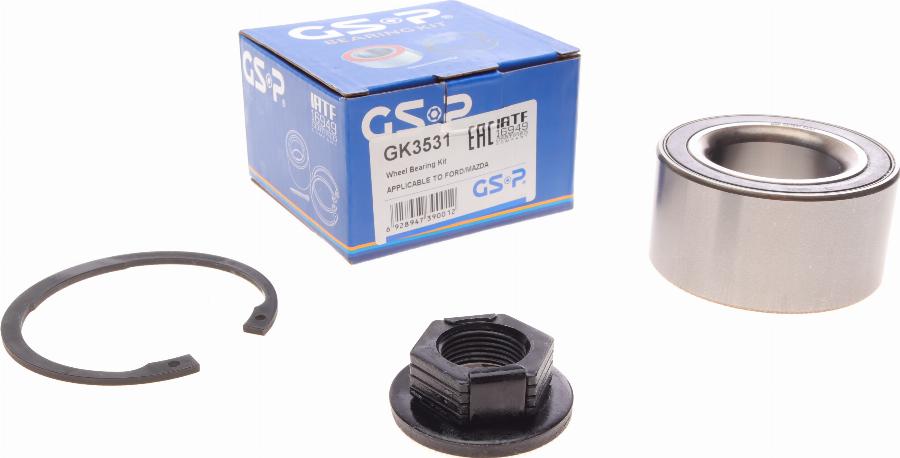 GSP GK3531 - Bearing Kit, wheel hub onlydrive.pro