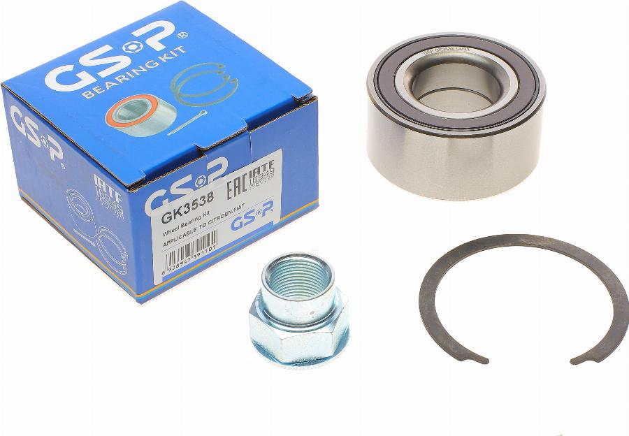 GSP GK3538 - Bearing Kit, wheel hub onlydrive.pro