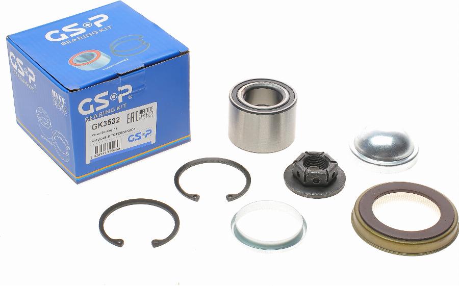 GSP GK3532 - Bearing Kit, wheel hub onlydrive.pro