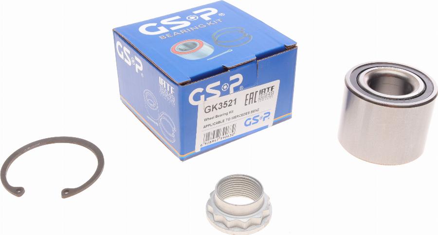 GSP GK3521 - Bearing Kit, wheel hub onlydrive.pro