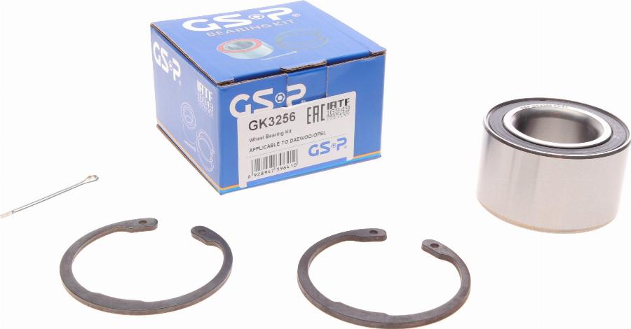 GSP GK3256 - Bearing Kit, wheel hub onlydrive.pro