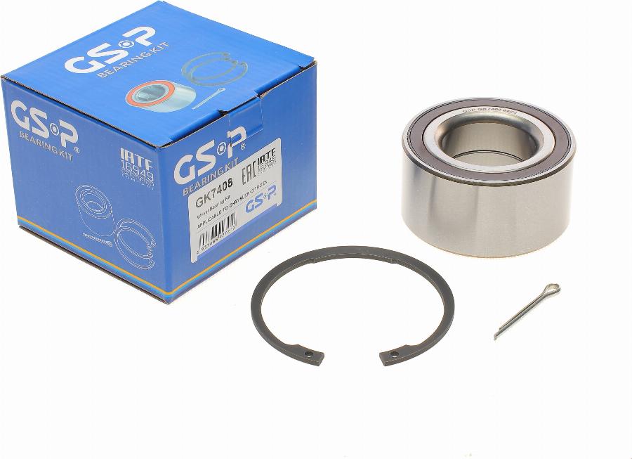 GSP GK7408 - Wheel Hub onlydrive.pro