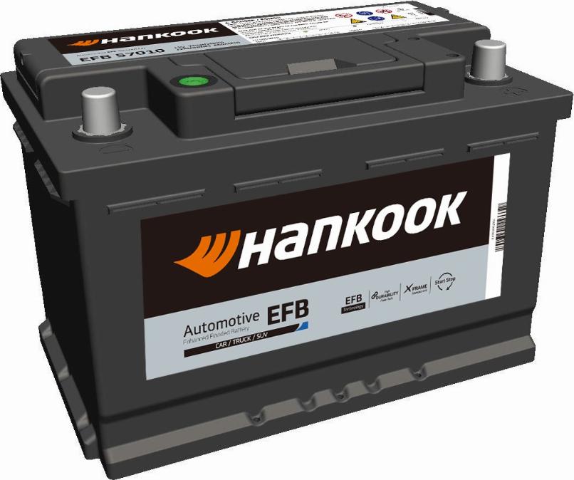 Hankook EFB 57030 - Starter Battery onlydrive.pro