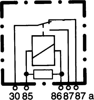 HELLA 4RD 965 453-041 - Relay, wipe / wash interval onlydrive.pro