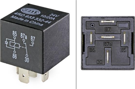 HELLA 4RD 933 332-441 - Relay, main current onlydrive.pro