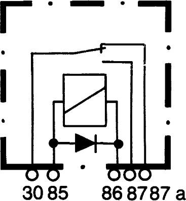 HELLA 4RD 933 332-021 - Relay, main current onlydrive.pro