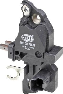 HELLA 5DR 009 728-331 - Voltage regulator, alternator onlydrive.pro