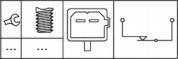 HELLA 6DD 179 465-101 - Switch, clutch control (engine timing) onlydrive.pro