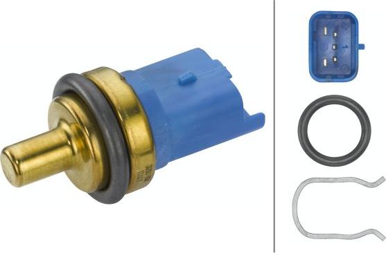 HELLA 6PT 013 113-151 - Sensor, coolant temperature onlydrive.pro