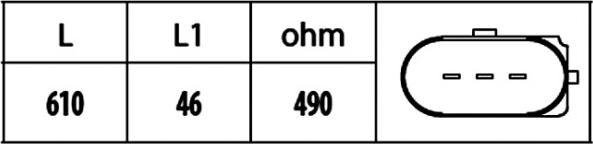 HELLA 6PU 009 146-541 - Sensor, crankshaft pulse onlydrive.pro