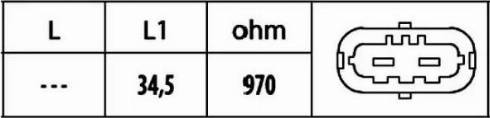 HELLA 6PU 009 146-511 - Sensor, crankshaft pulse onlydrive.pro