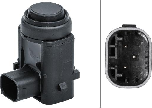 HELLA 6PX 358 141-491 - Sensor, parking assist onlydrive.pro