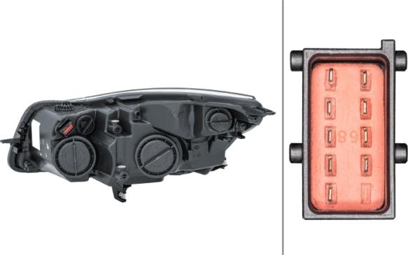 HELLA 1EJ 009 630-321 - Headlight onlydrive.pro