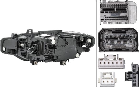 HELLA 1EX 012 102-921 - Основная фара onlydrive.pro