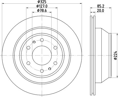 Textar 92271103 - Brake Disc onlydrive.pro