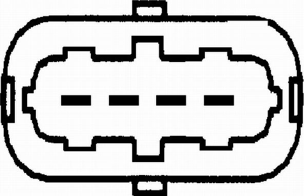 HELLA 8ET 009 149-131 - Ilmamassamittari onlydrive.pro