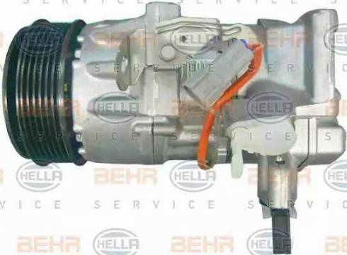 HELLA 8FK 351 125-201 - Компрессор кондиционера onlydrive.pro