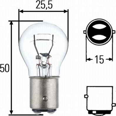 HELLA 8GD002078-173 - Polttimo, vilkkuvalo onlydrive.pro