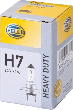 HELLA 8GH 007 157-241 - Kvēlspuldze, Tālās gaismas lukturis onlydrive.pro