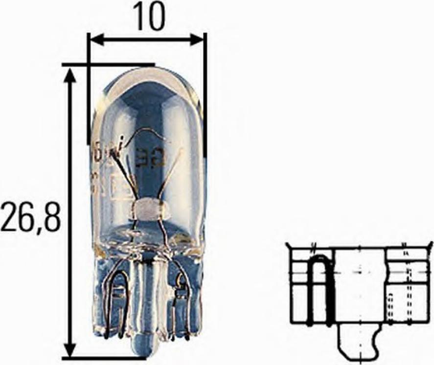 HELLA 8GP 003 594-128 - Bulb, indicator onlydrive.pro