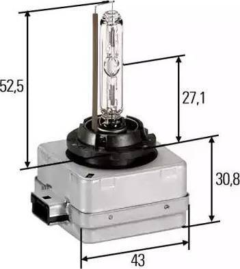 HELLA 8GS 009 028-021 - Bulb onlydrive.pro