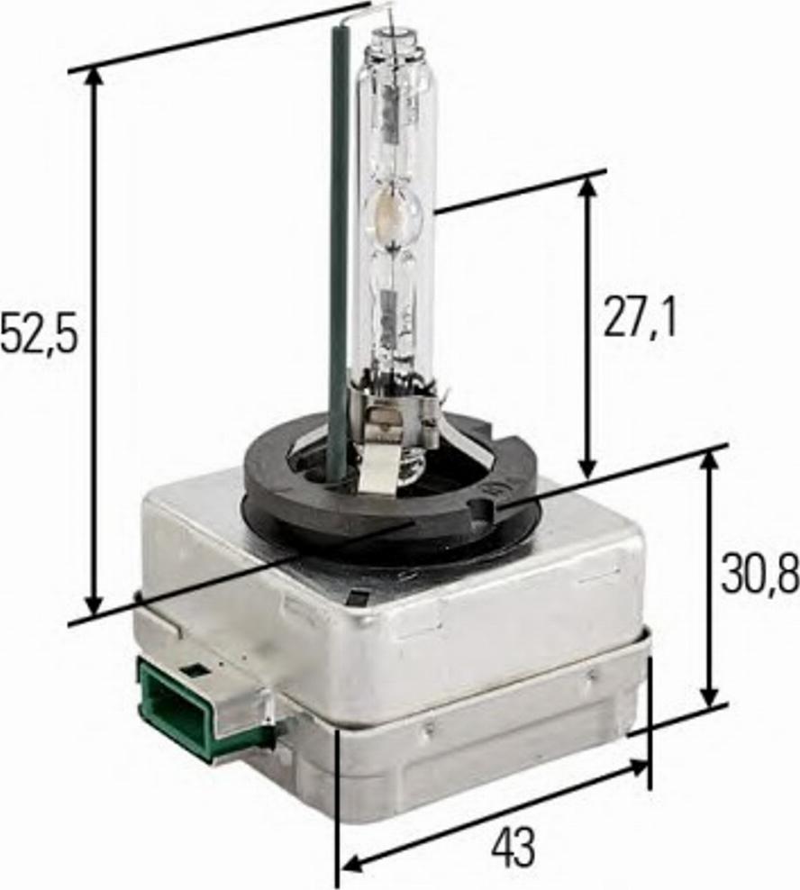 HELLA 8GS 009 028-201 - Bulb, headlight onlydrive.pro