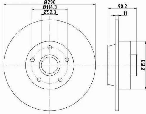 SNR KF155.112U - Bremžu diski onlydrive.pro