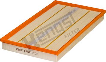 Hengst Filter E543L - Air Filter, engine onlydrive.pro