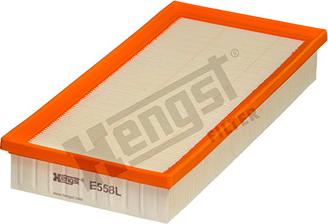 Hengst Filter E558L - Air Filter, engine onlydrive.pro