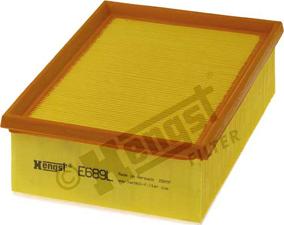 Hengst Filter E689L - Air Filter, engine onlydrive.pro