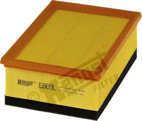 Hengst Filter E688L - Gaisa filtrs onlydrive.pro