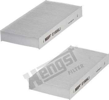 Hengst Filter E1906LI-2 - Фильтр воздуха в салоне onlydrive.pro